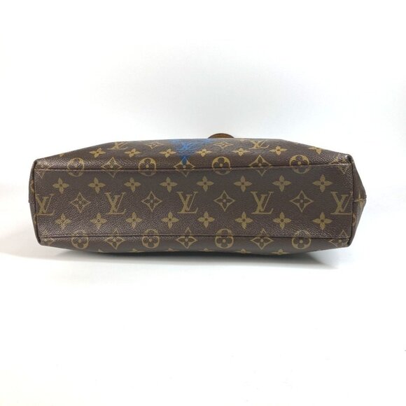 LOUIS VUITTON Authentic Brown Monogram Canvas Shoulder Bag - Picture 6 of 16